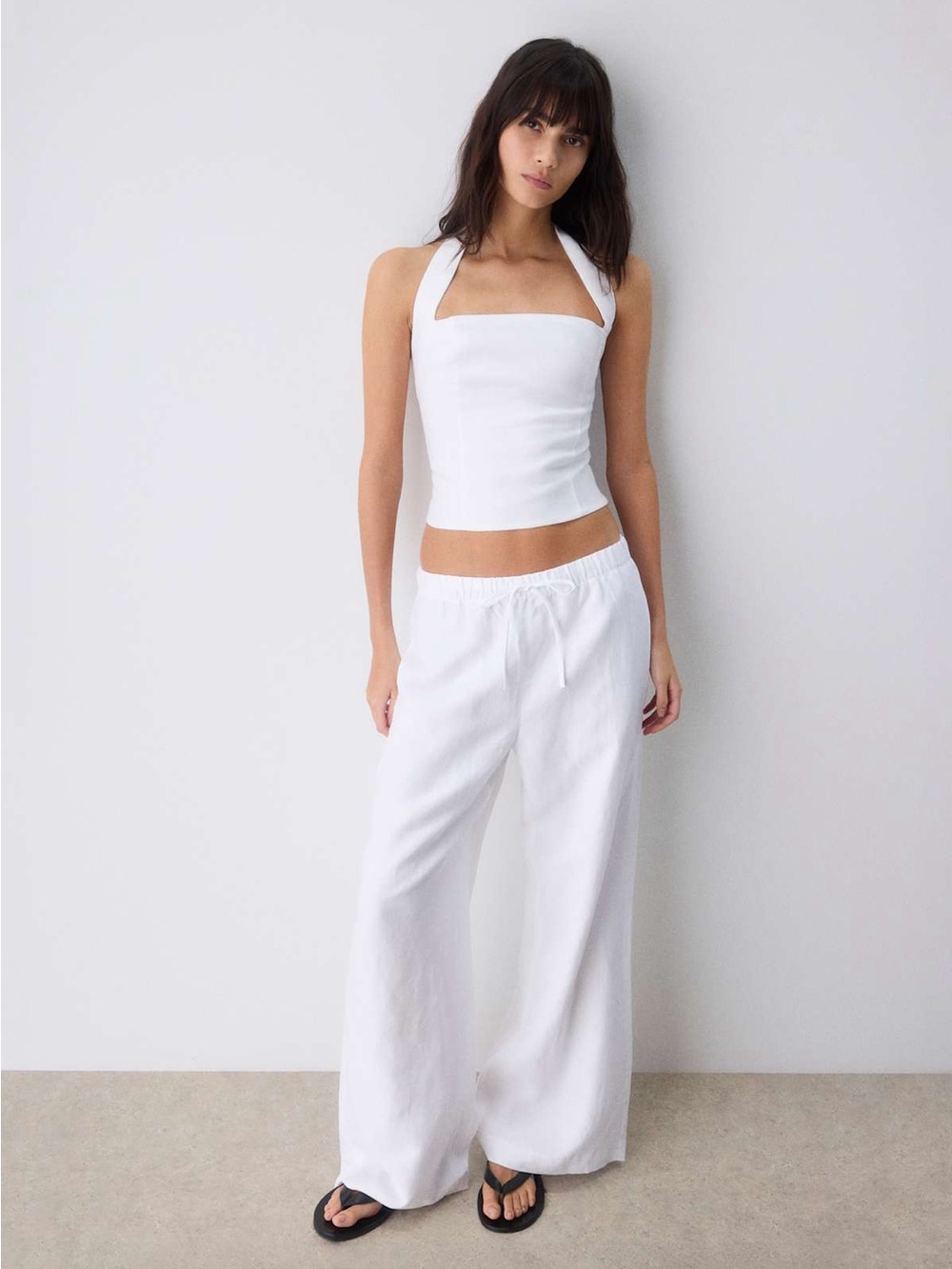 nwot Wilfred Whisper linen halter top xs